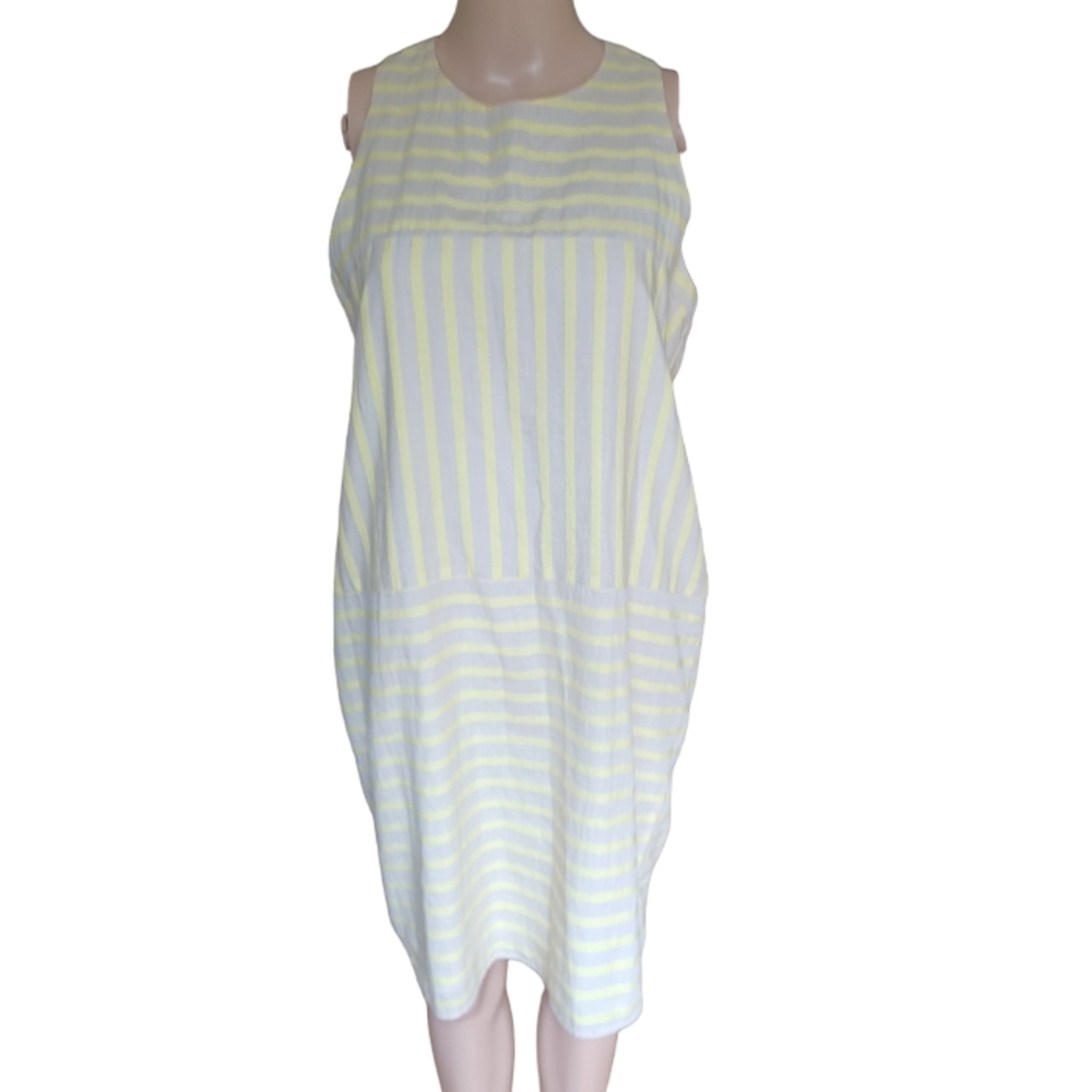 Anthropologie Hutch Womens Sleeveless  Sheath Tunic Dress Dropped Waist Small